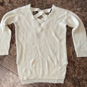 Cute Strap Back Sweater